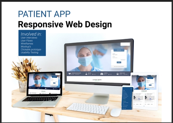 Healthcare Patient Portal Web Design