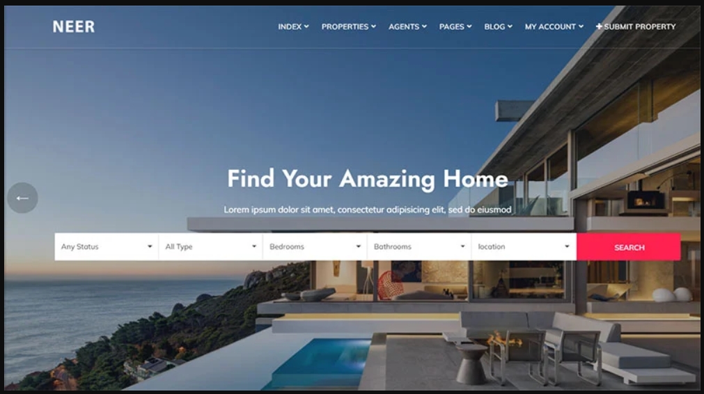 Real Estate Property Management App Design